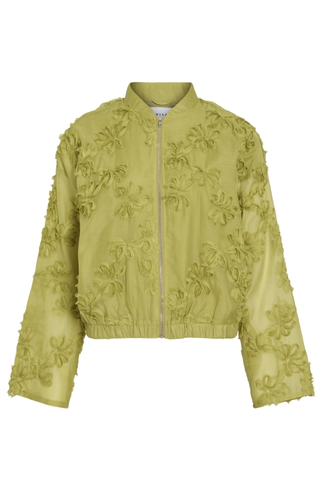 Vila viagnes l/s lace bomber jacket